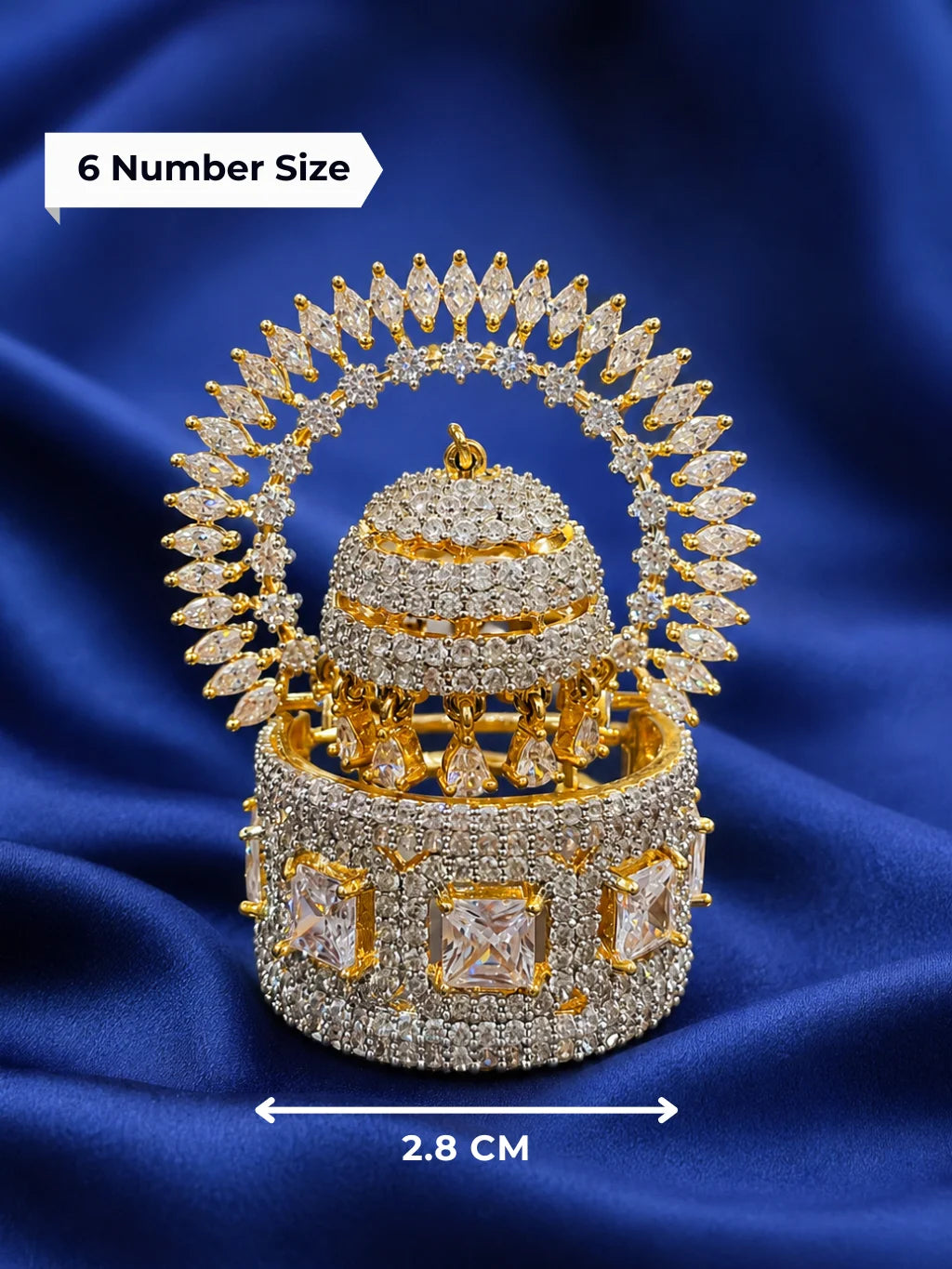 Maharaj Chhatra AD Mukut for Deity
