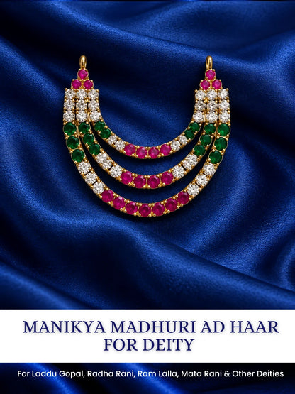 Manikya Madhuri AD Haar for Deity