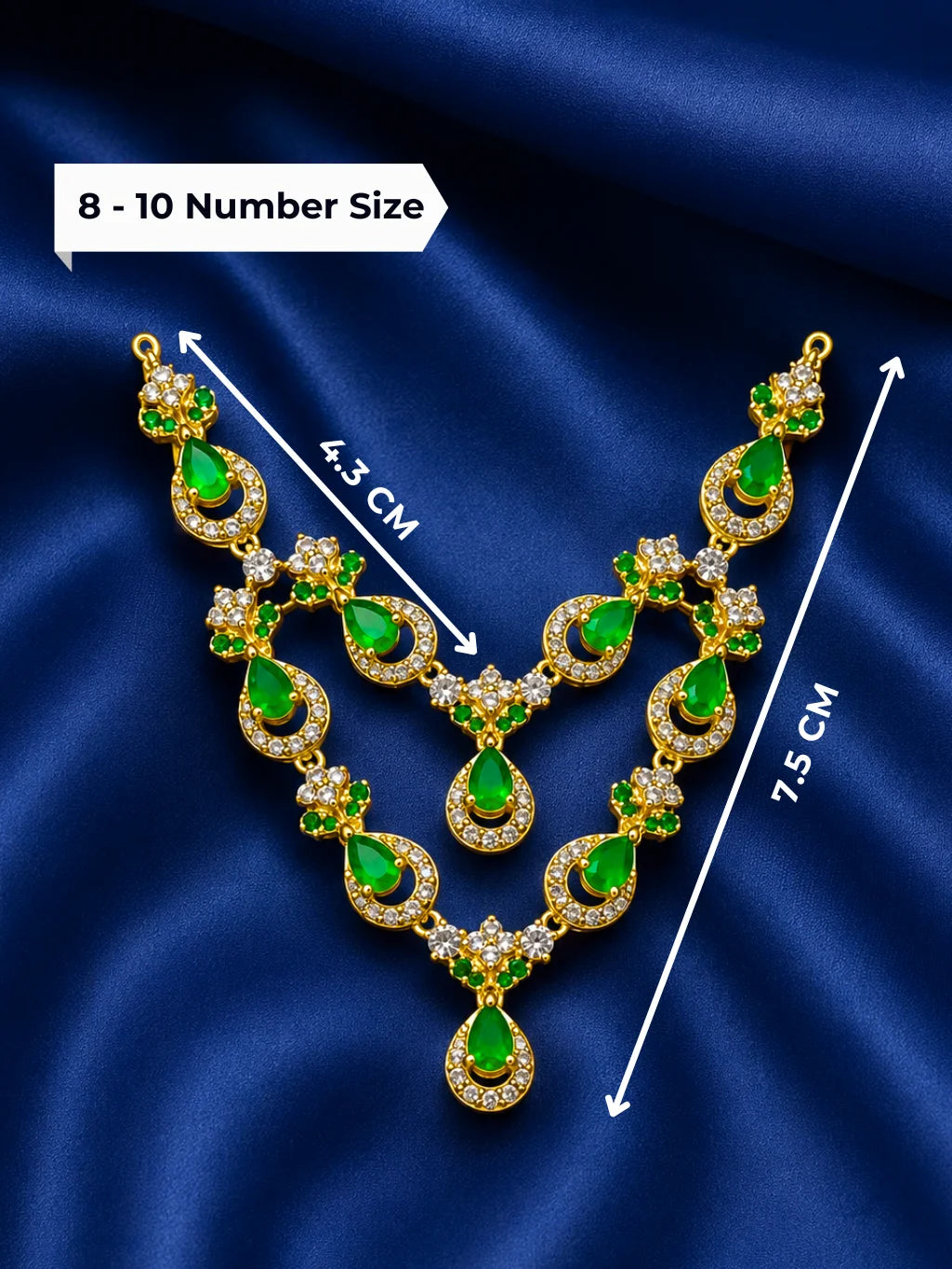 Manohari AD Choker for Deity | Laddu Gopal shringar