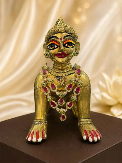 Manohari AD Necklace for Deity