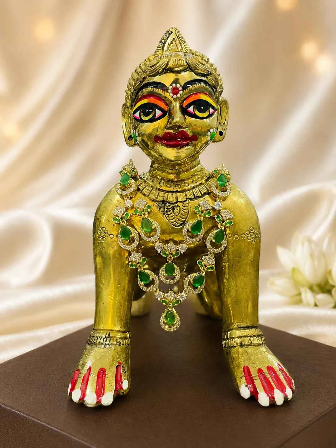 Manohari AD Necklace for Deity