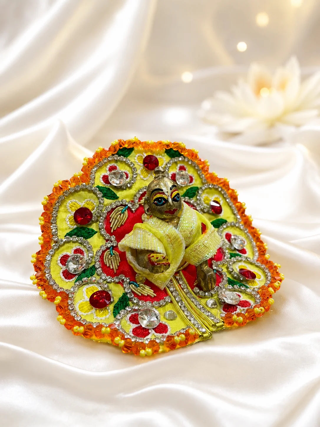 Marigold Poshak for Laddu Gopal