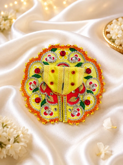 Marigold Poshak for Laddu Gopal