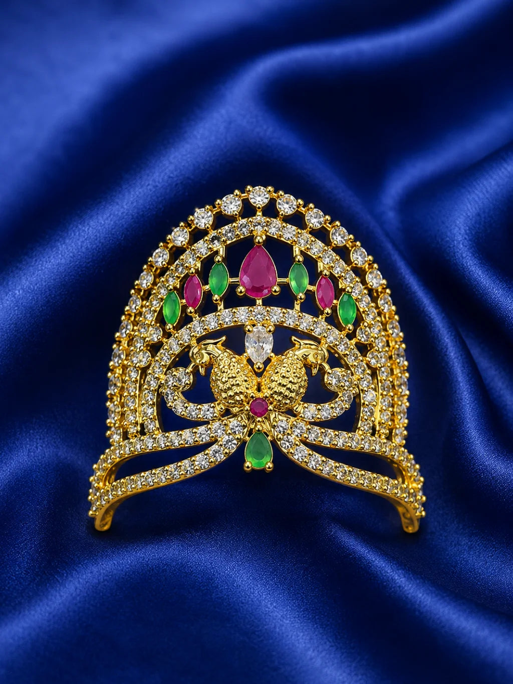 Mayur Mahal AD Mukut for Deity