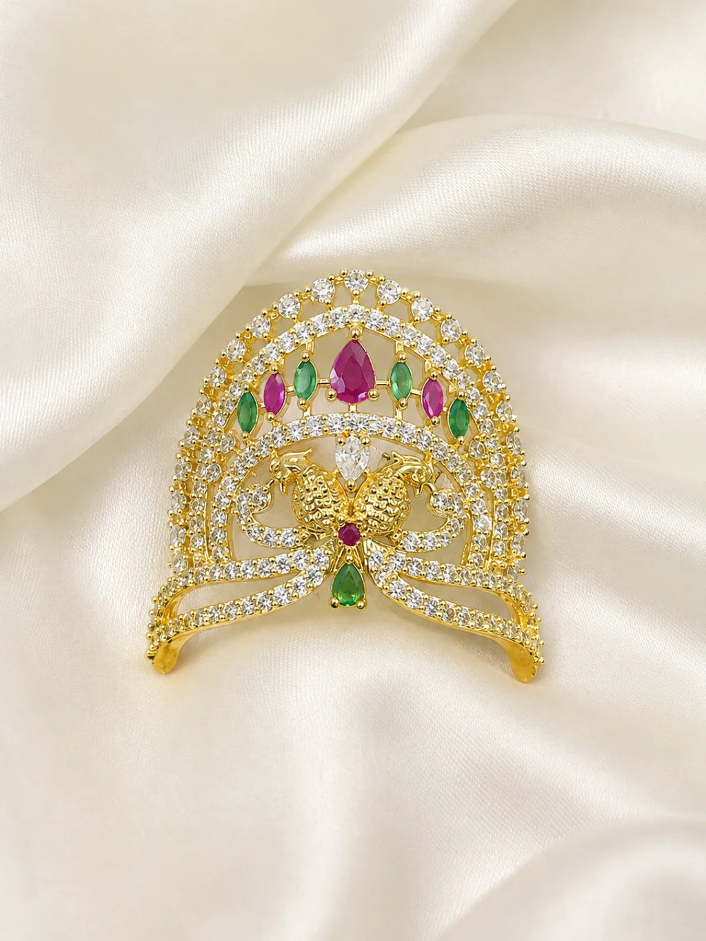 Mayur Mahal AD Mukut for Deity