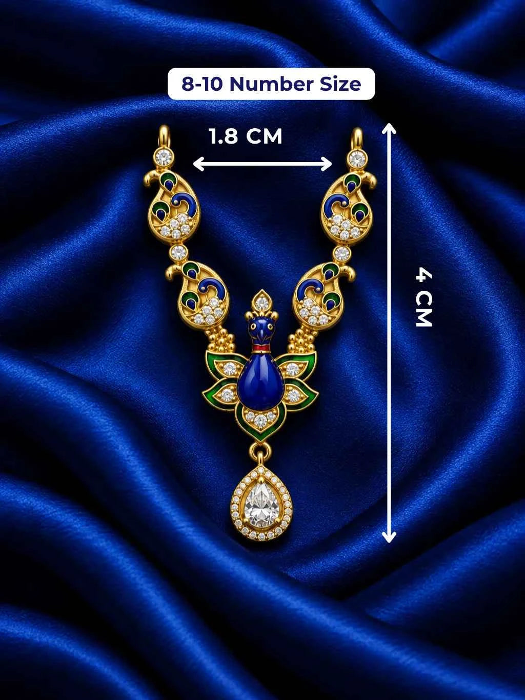 Mayur Ratnavali AD Haar for Deity