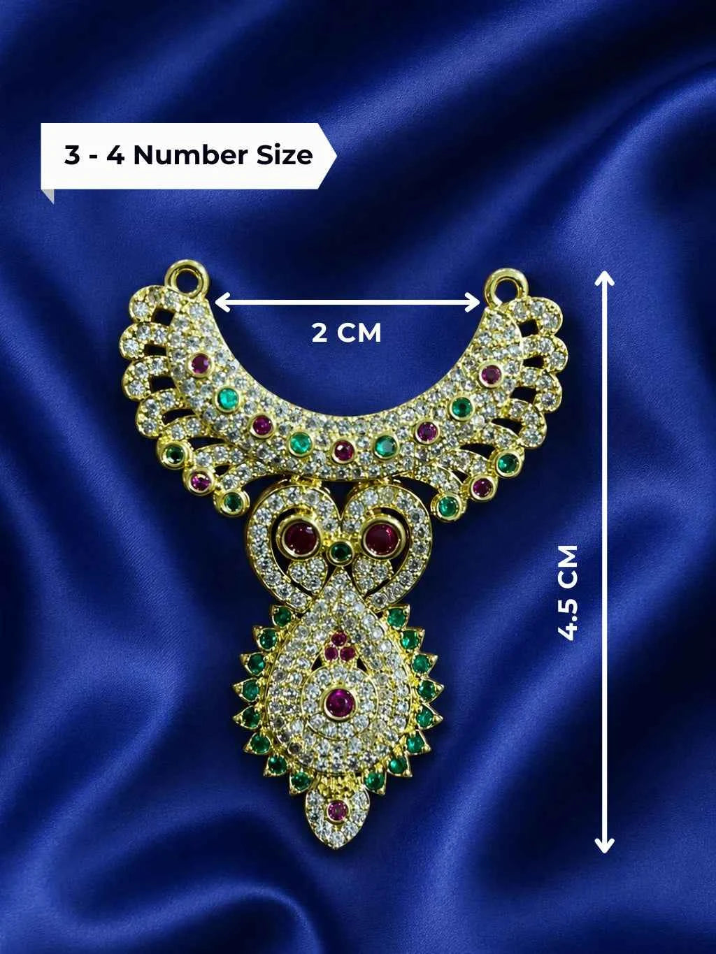 Mayurika Temple AD Choker for Deity