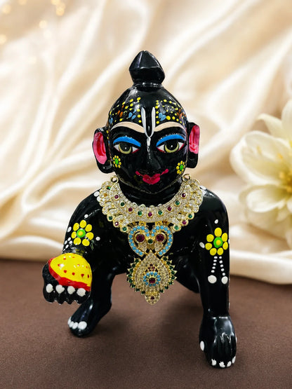 Mayurika Temple AD Choker for Deity and Laddu Gopal Shringar Jewellery