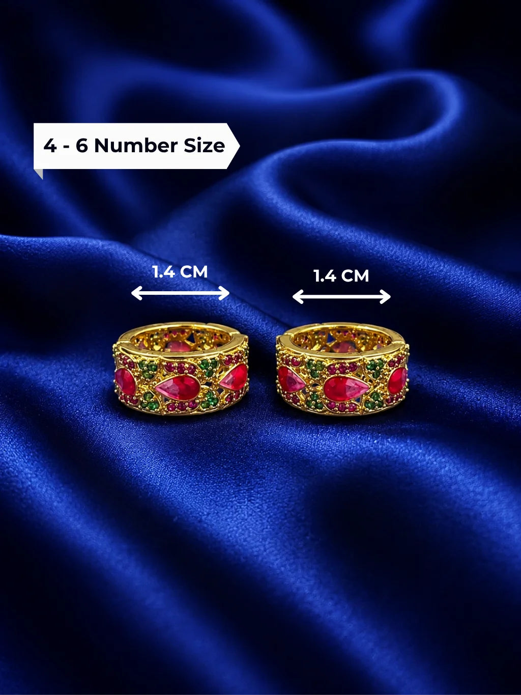 Meenakari AD Kada Bangles for Deity