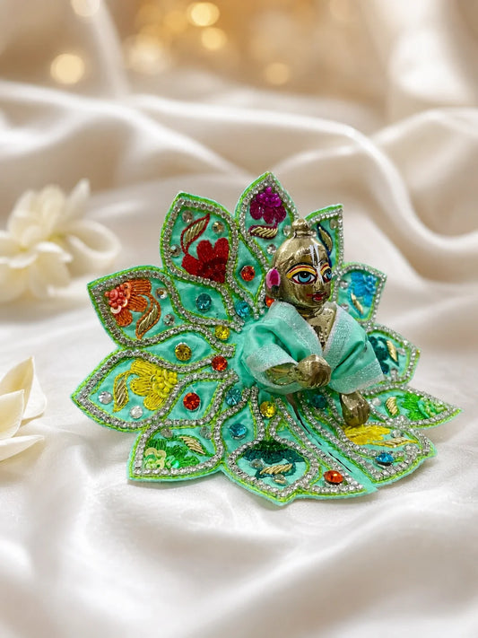 Mint Blossom Poshak for Laddu Gopal