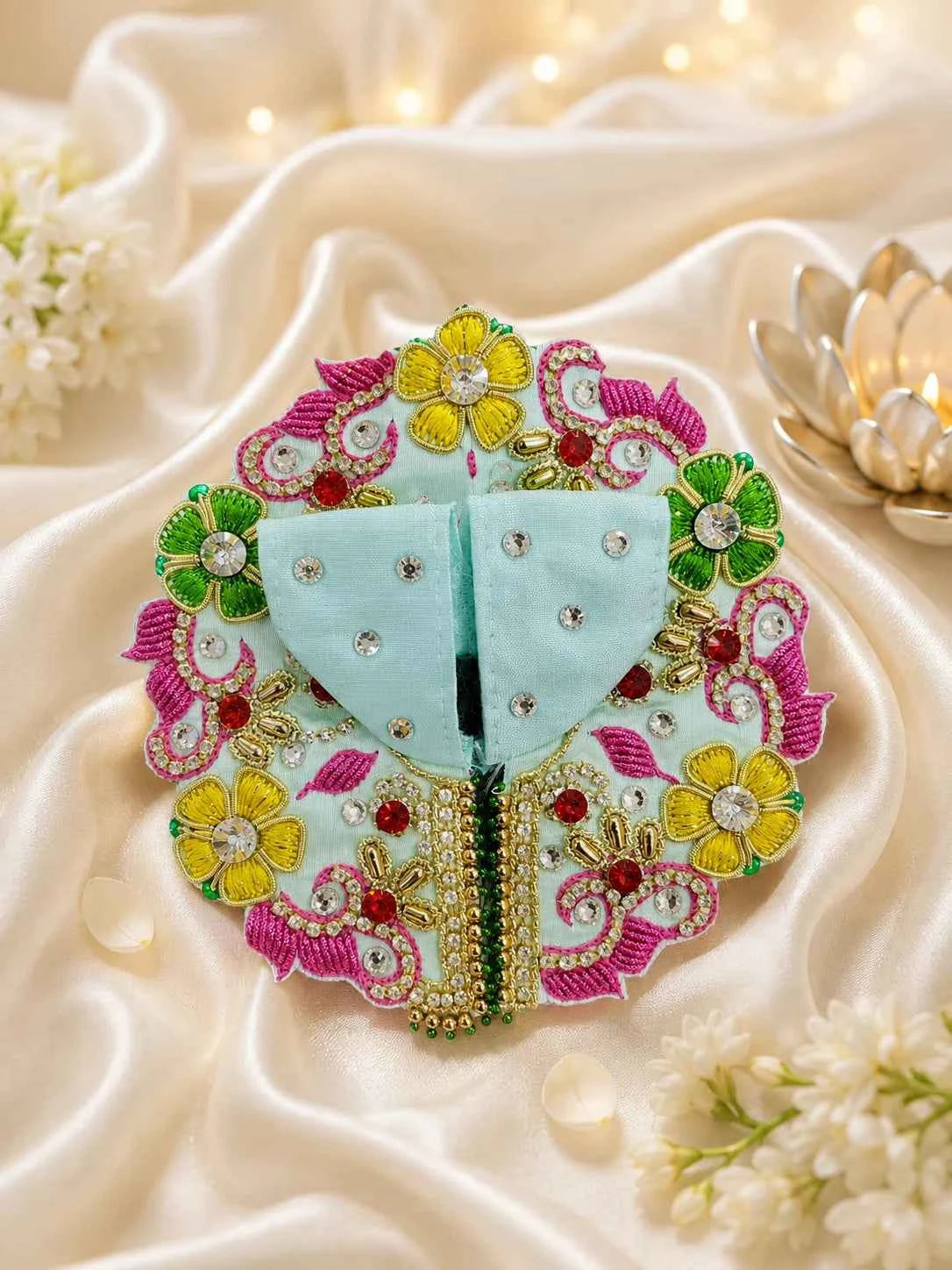 Mint Blossom Poshak for Laddu Gopal