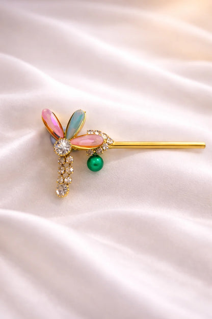 Multicolor stone work Laddu Gopal flute for royal shringar