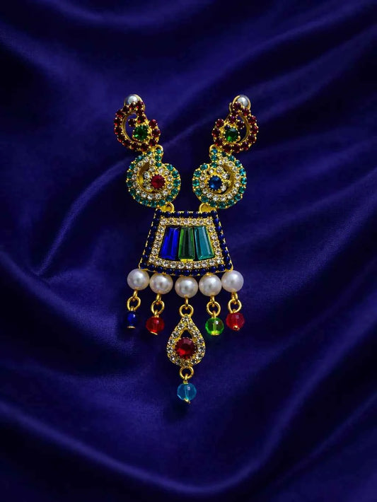 Multi Color Designer Jewellery for God