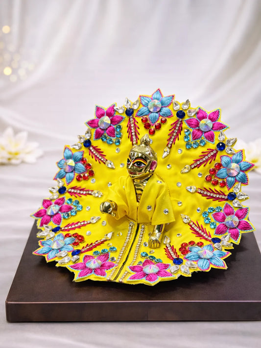 Multi colour Laddu Gopal dress for festive and daily shringar