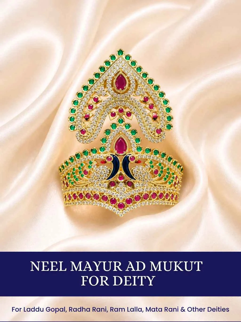 Neel Mayur AD Mukut for Deity