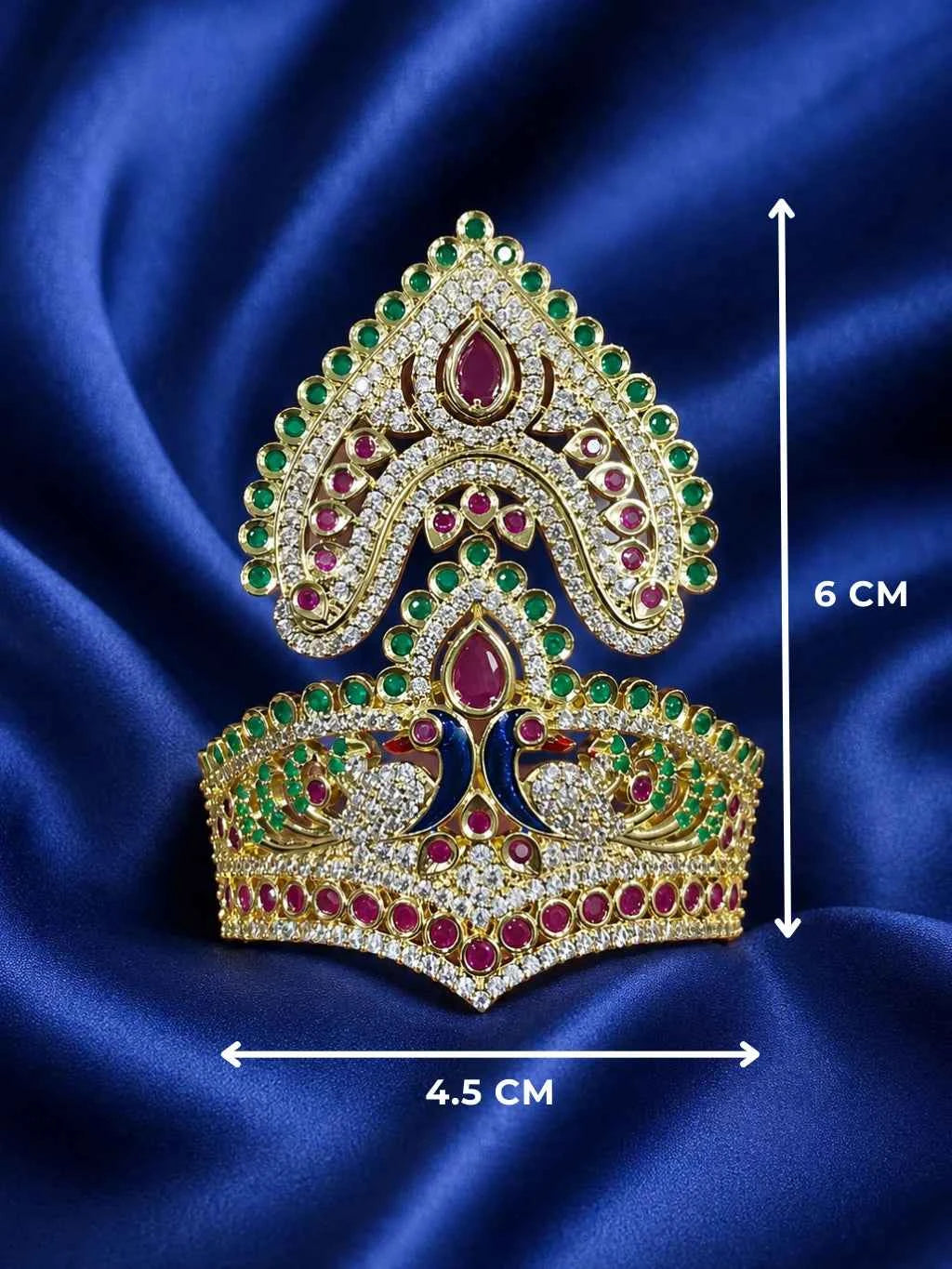 Neel Mayur AD Mukut for Deity