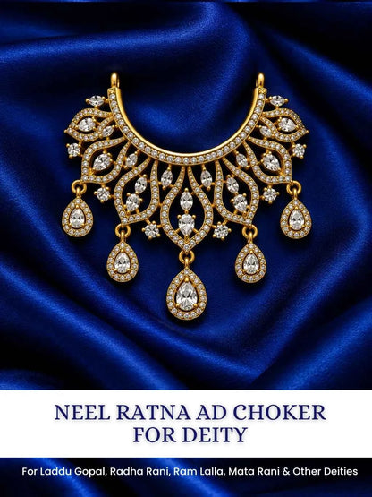 Neel Ratna AD Choker for Deity