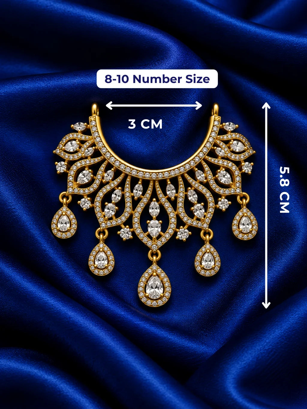 Neel Ratna AD Choker for deity