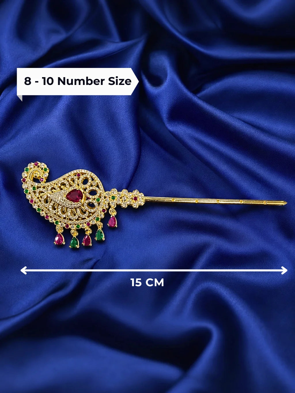 Nikunj Mayur AD Bansuri for Deity and Laddu Gopal Shringar