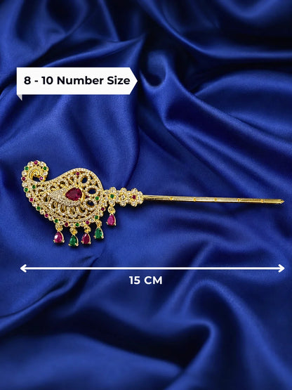 Nikunj Mayur AD Bansuri for Deity and Laddu Gopal Shringar
