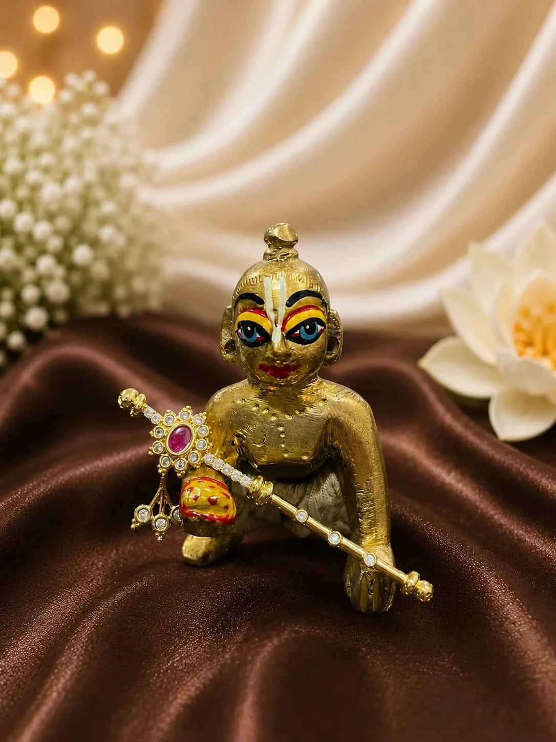 Nikunj Peacock Bansuri for Deity