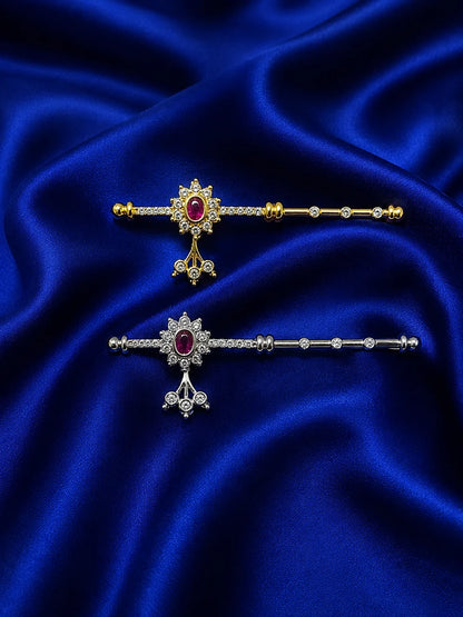 Nikunj Peacock Bansuri for Laddu Gopal with elegant peacock-inspired traditional design