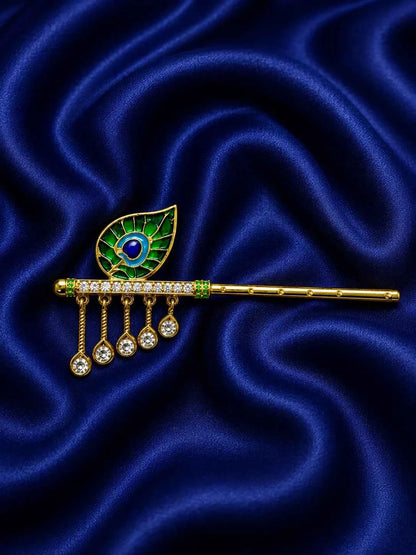 Meenakari Fish Shape Earrings for Kanha Ji