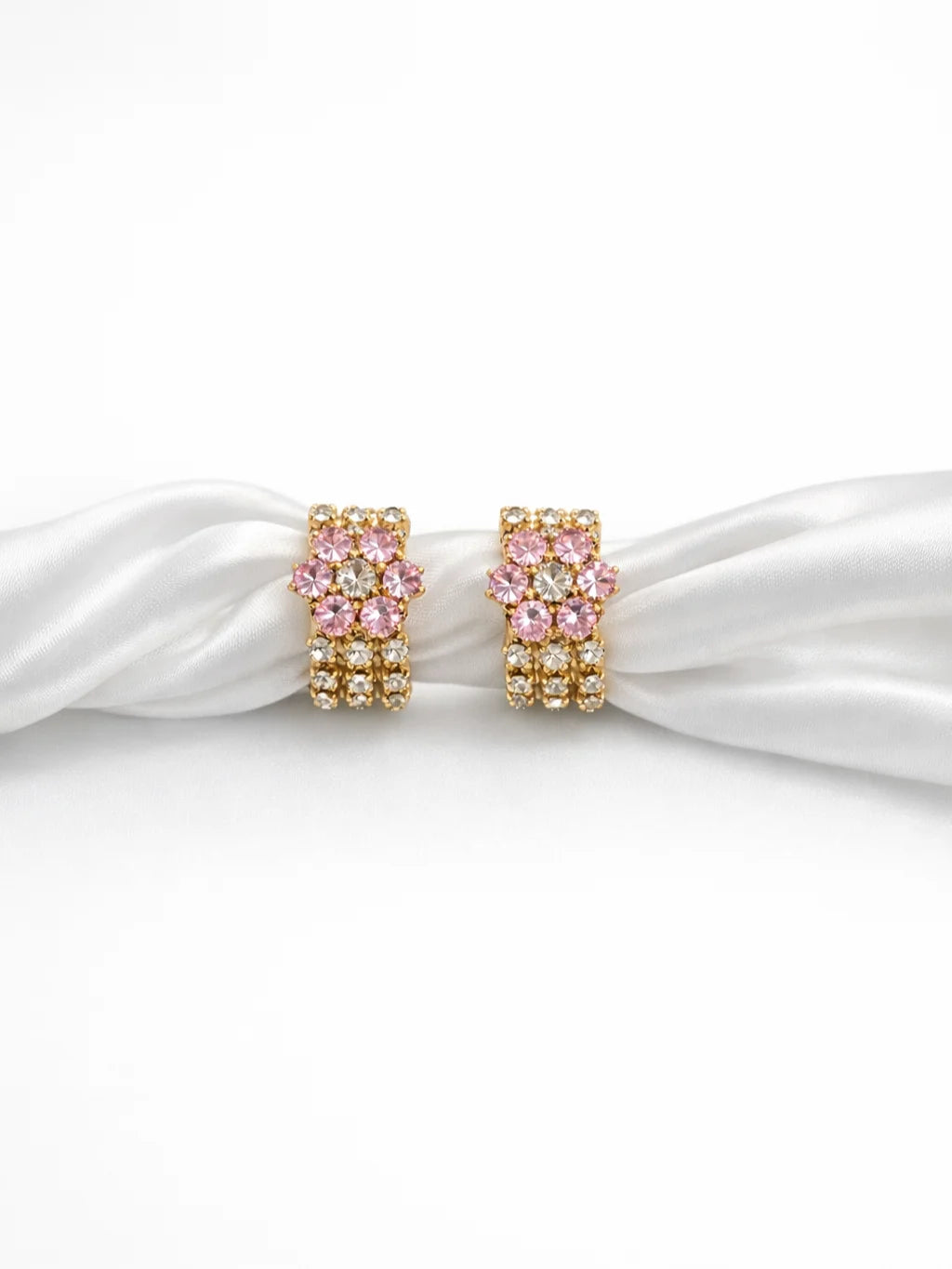 Pastel pink Divya bangles for Laddu Gopal with elegant traditional design