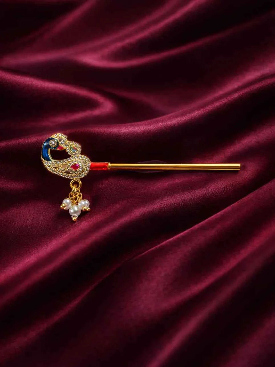 Peacock AD Bansuri for Laddu Gopal