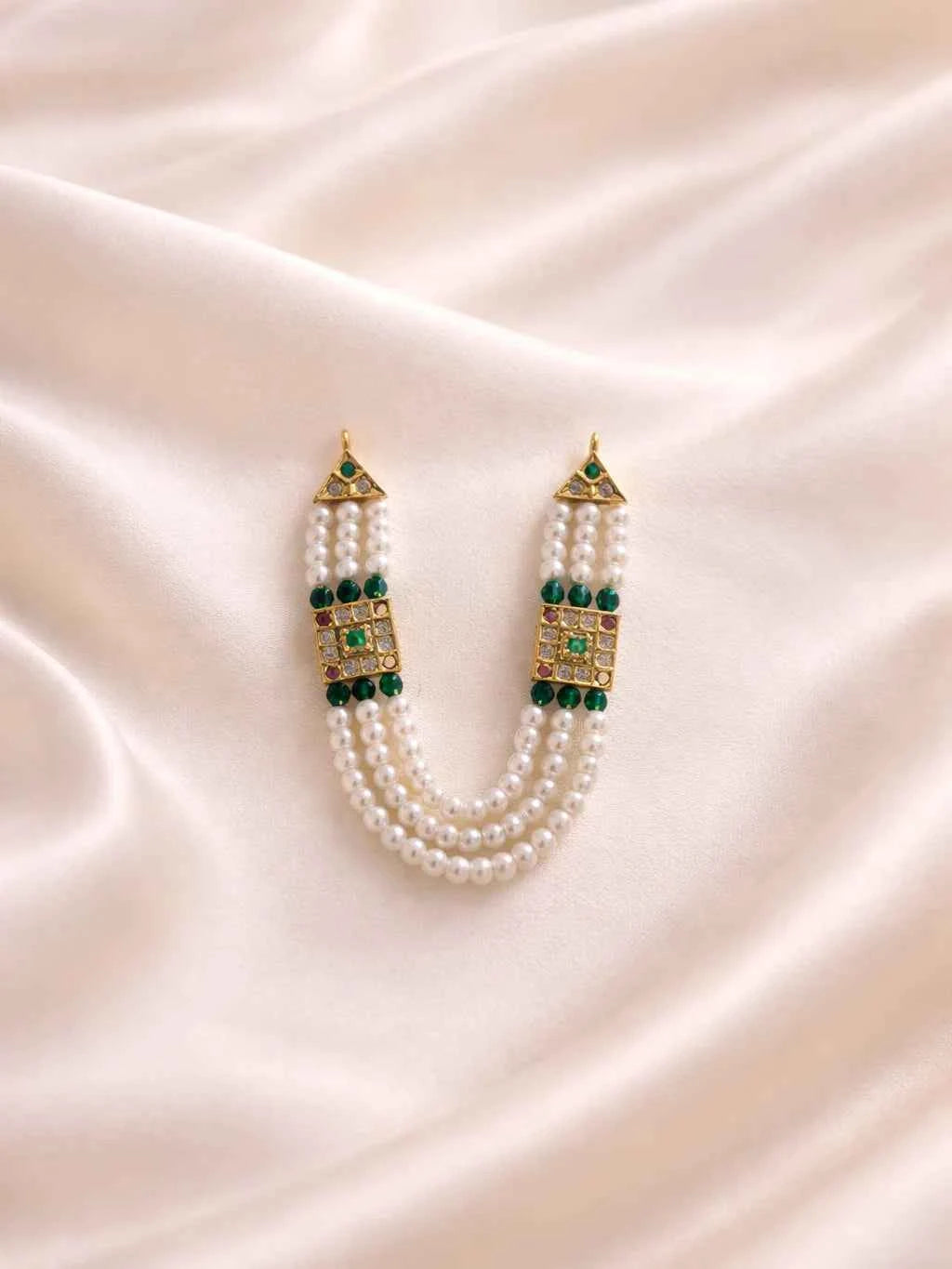 Pearl - AD Studded Laddu Gopal Jewellery