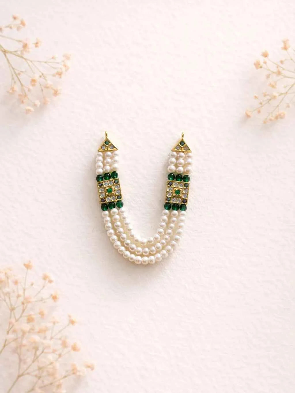 Pearl - AD Studded Laddu Gopal Jewellery