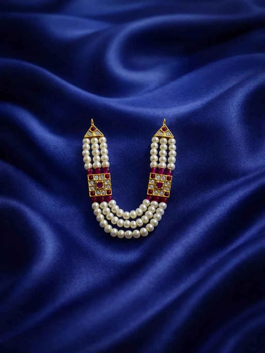 Pearl - AD Studded Laddu Gopal Jewellery