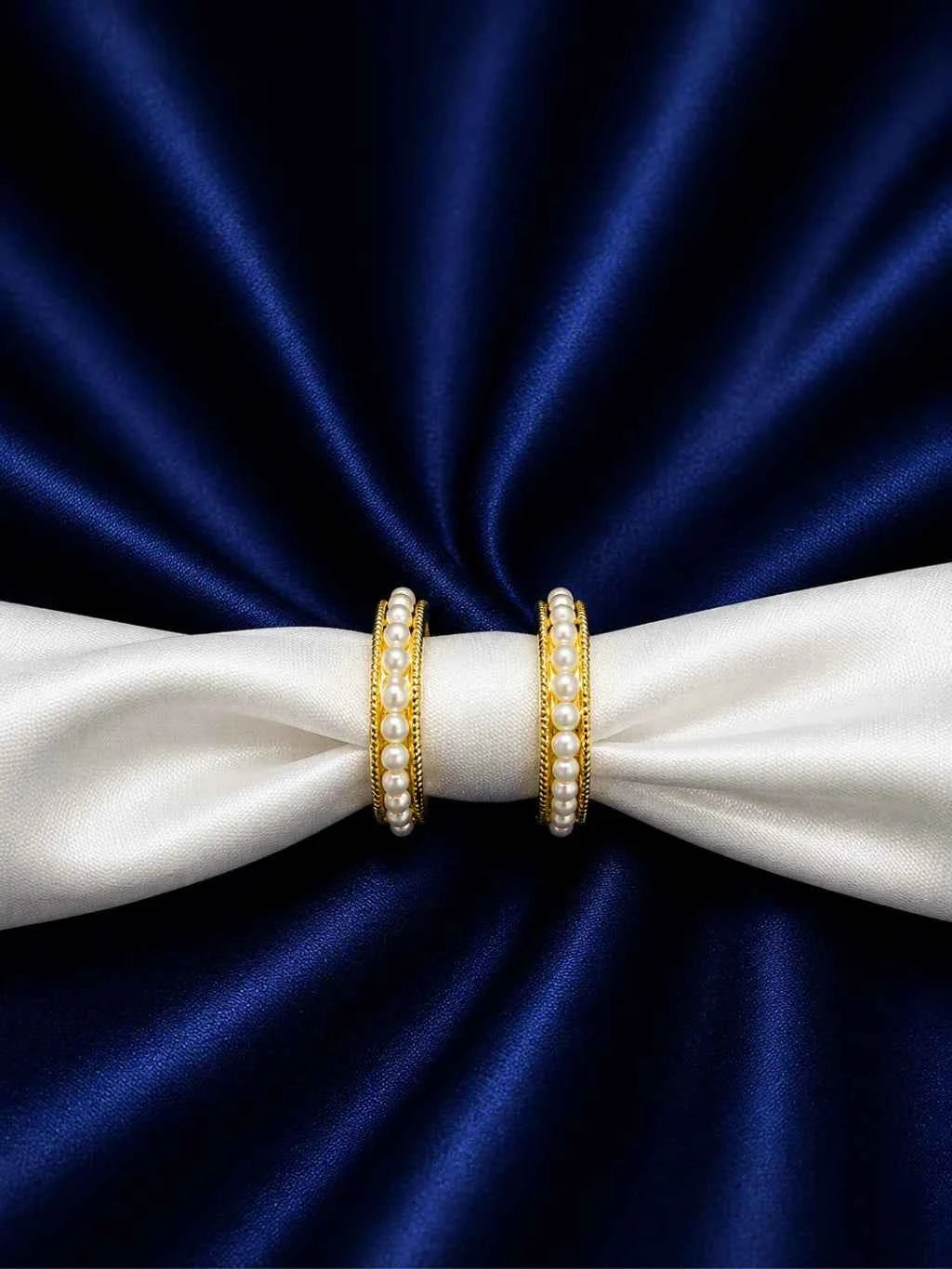 Premium Pearl (Moti) Bangles for Deity