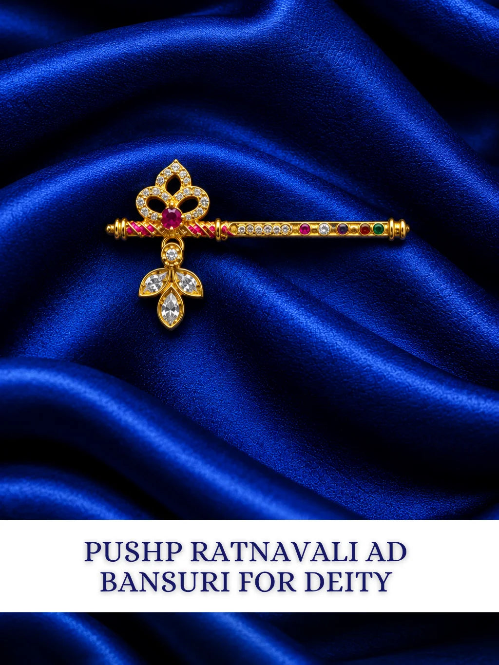 Pushp Ratnavali AD Bansuri for Deity