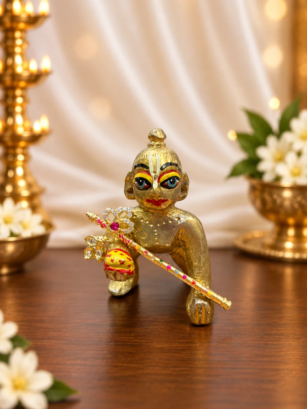 Pushp Ratnavali AD Bansuri for Deity