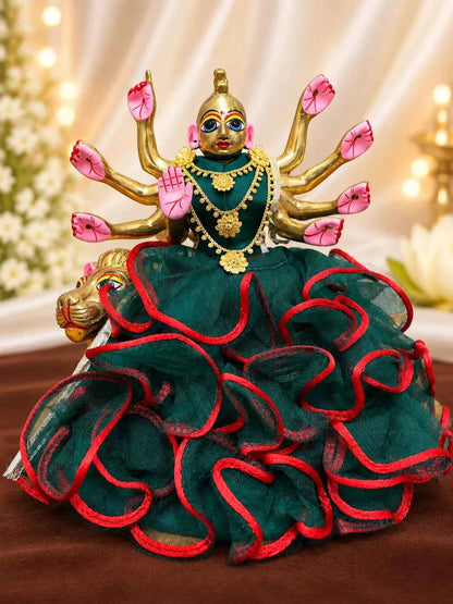 Pushpangan Gold Plated Haar for Deity