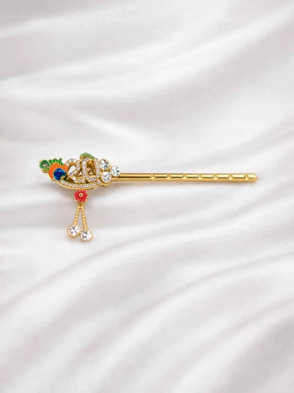 Radha Designer AD Bansuri for Deity
