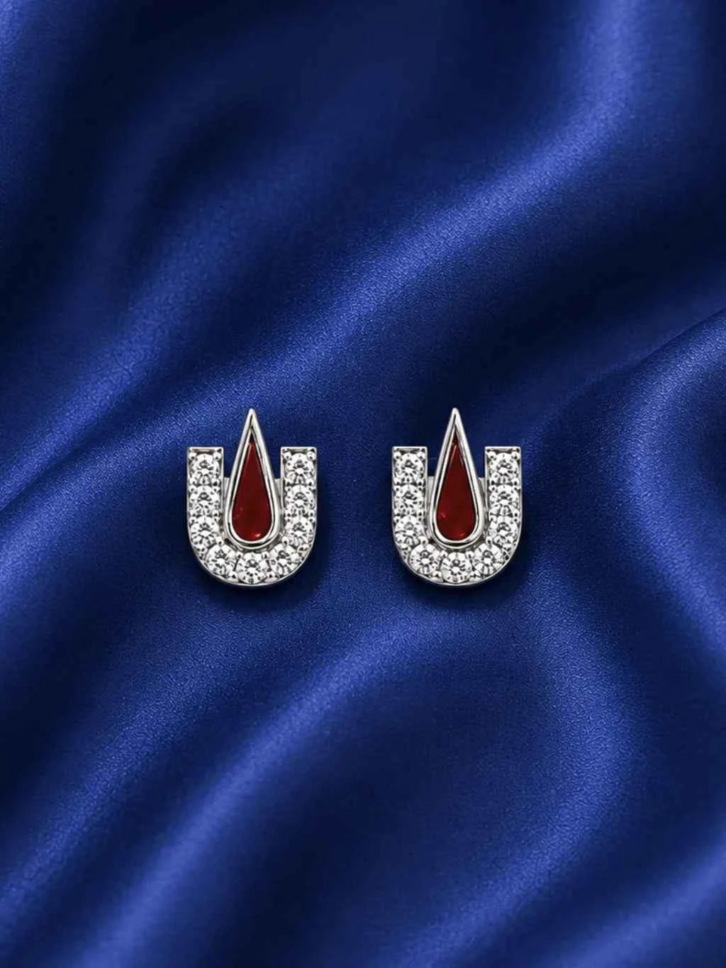 Ramanuja Silver Tilak Combo (Set of 2) for Deity