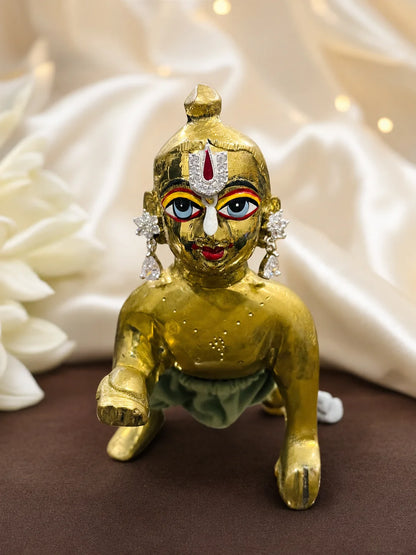 Ramanuja Tilak & Earrings Set for Deity