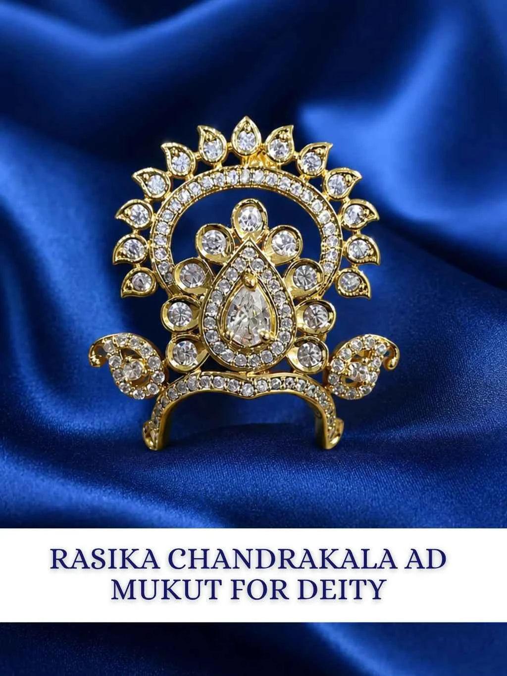 Rasika Chandrakala AD Mukut for Deity