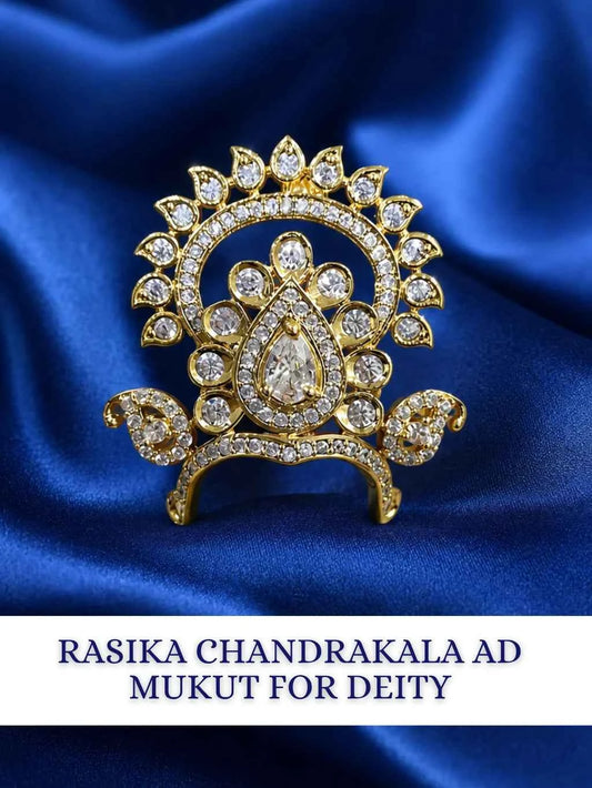 Rasika Chandrakala AD Mukut for Deity