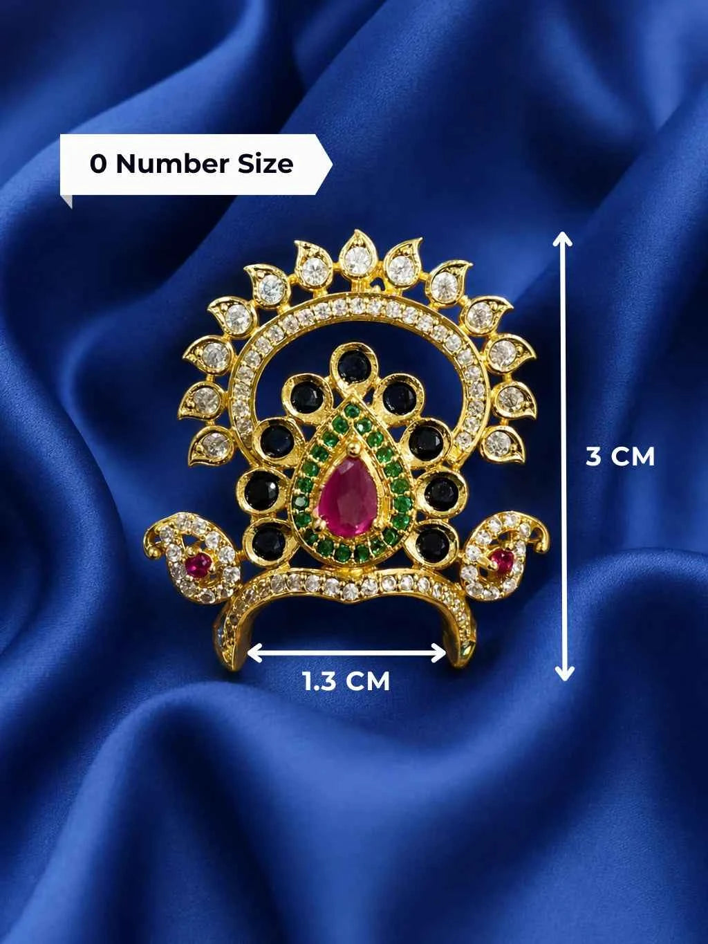 Rasika Chandrakala AD Mukut for Deity