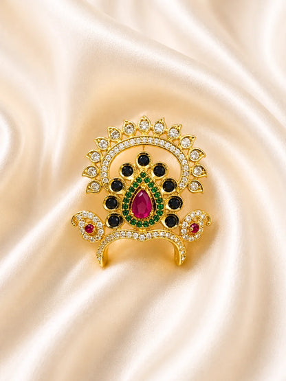 Rasika Chandrakala AD Mukut for Deity