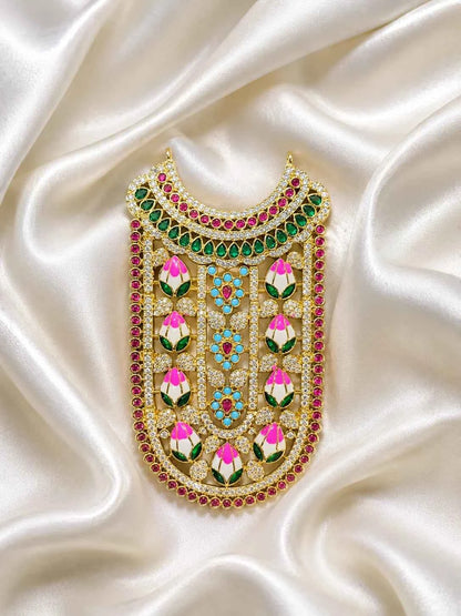 Ratnamala AD Necklace for Deity