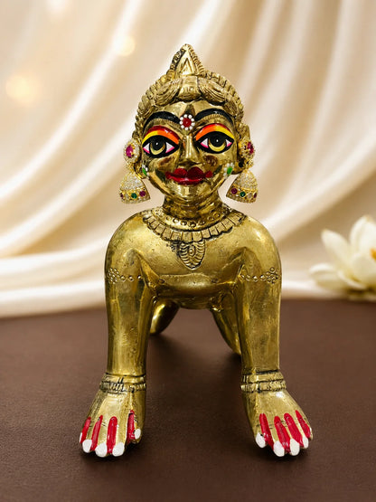 Ratnanjali AD Jhumka for Laddu Gopal, Radha Rani, Ram Lalla, Mata Rani and Other Deities