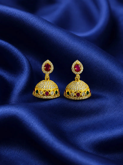 Ratnanjali AD Jhumka for Laddu Gopal, Radha Rani, Ram Lalla, Mata Rani and Other Deities