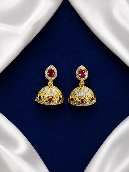 Ratnanjali AD Jhumka for Laddu Gopal, Radha Rani, Ram Lalla, Mata Rani and Other Deities