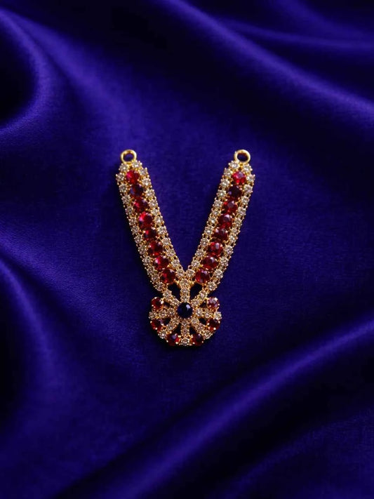 Red Chakra Jewellery for Deity
