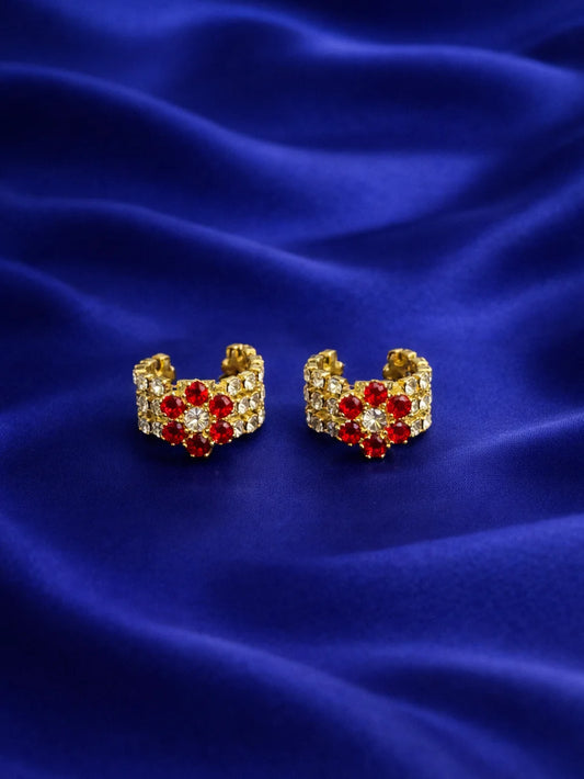 Red Divya bangles for Laddu Gopal with elegant traditional design