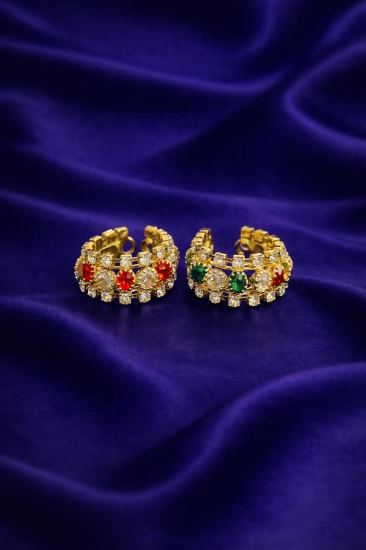 Red & Green Bangles for Laddu Gopal